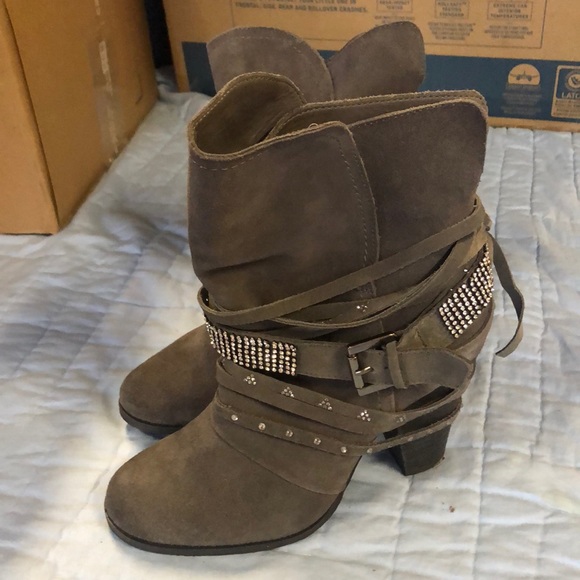 Naughty Monkey women’s boots size 7.5 - Picture 1 of 3